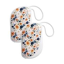 Електричні грілки для рук Ocoopa 2 шт., багаторазові 4000mAh, подарунок на Новий Рік для жінок, тонкі 1.5 см, підходять у рукавички та сумки, зимова необхідність, лімітована серія Ocoopa x Wiesengeflüster