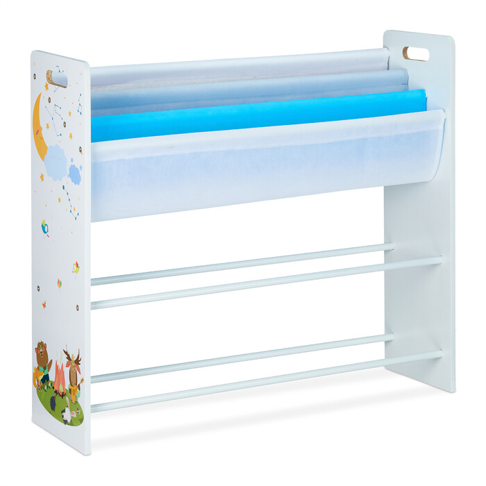 Relaxdays Kids' Shelving Unit with 10 Compartments and Design