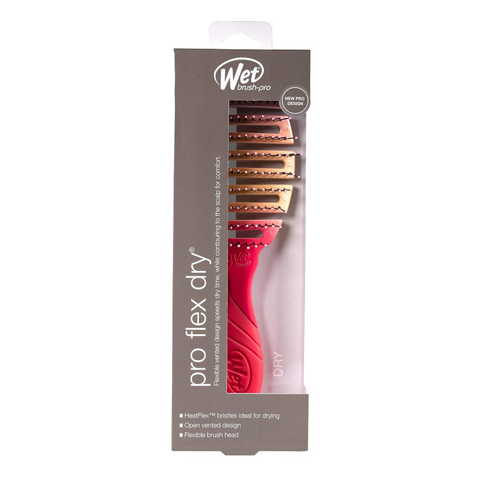 Щітка для волосся Wet Brush Pro Flex Dry Coral Ombre - унісекс, оригінальний розмір