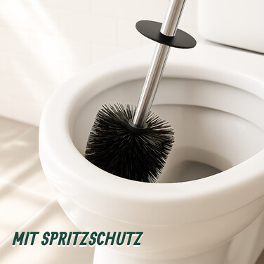 Relaxdays Toilet Brush with Wall Holder