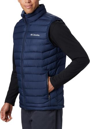 Жилет чоловічий Columbia Powder Lite Vest, пуховик без рукавів, M, Collegiate Navy