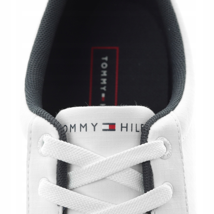 Спортивні кросівки Tommy Hilfiger білі, розмір 44, текстильні, дихаючі, на шнурівці
