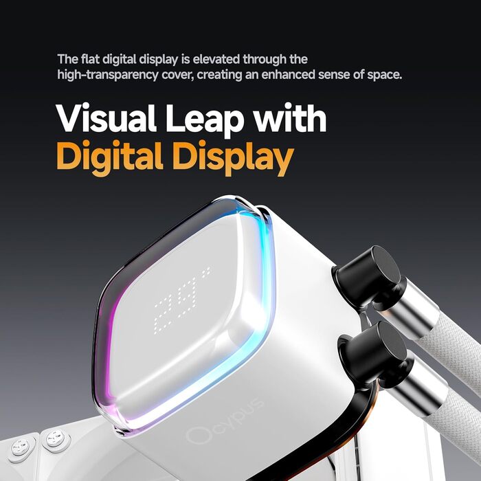 AIO рідинне охолодження ПК з цифровим дисплеєм, 360 мм, для AMD AM4/AM5 та Intel LGA 115X/1200/1700/1851 (Iota L24 WH)