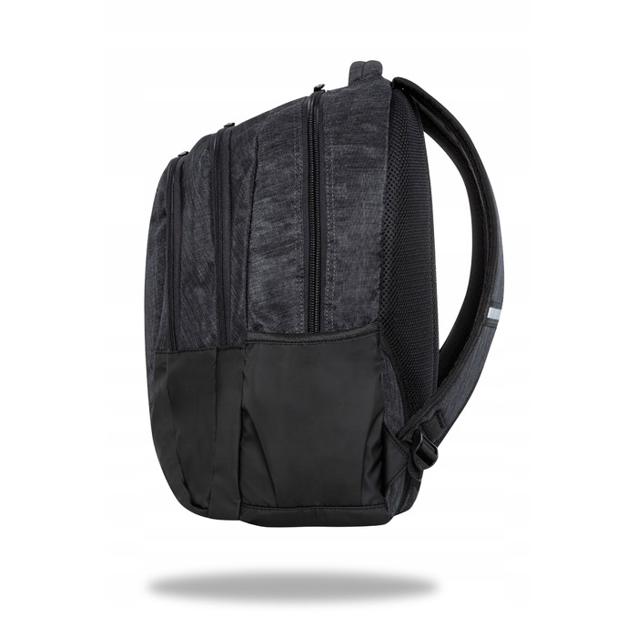 Багатовідсіковий шкільний рюкзак CoolPack, чорний, 27 л