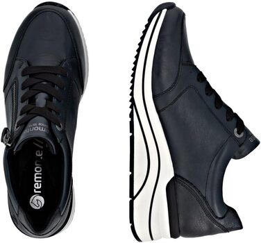 Жіночі кросівки Remonte D0T03: сині, водонепроникні, широка колодка (39 EU)