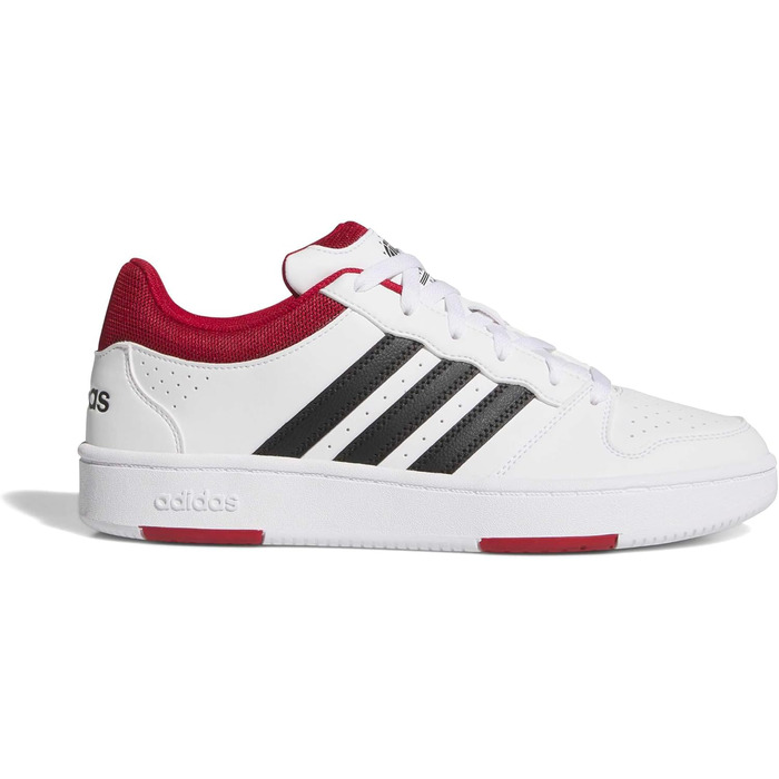 Кросівки Adidas Hoops Classic Unisex (48 EU, Білий, Червоний, Чорний)