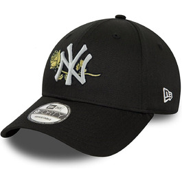 Кепка бейсболка New Era 9Forty Strapback Floral New York Yankees