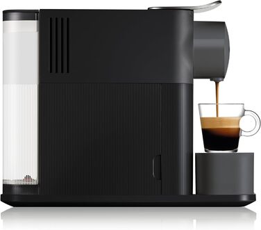 Кавомашина капсульна Nespresso De'Longhi EN510.B Lattissima One Shadow Black, чорна