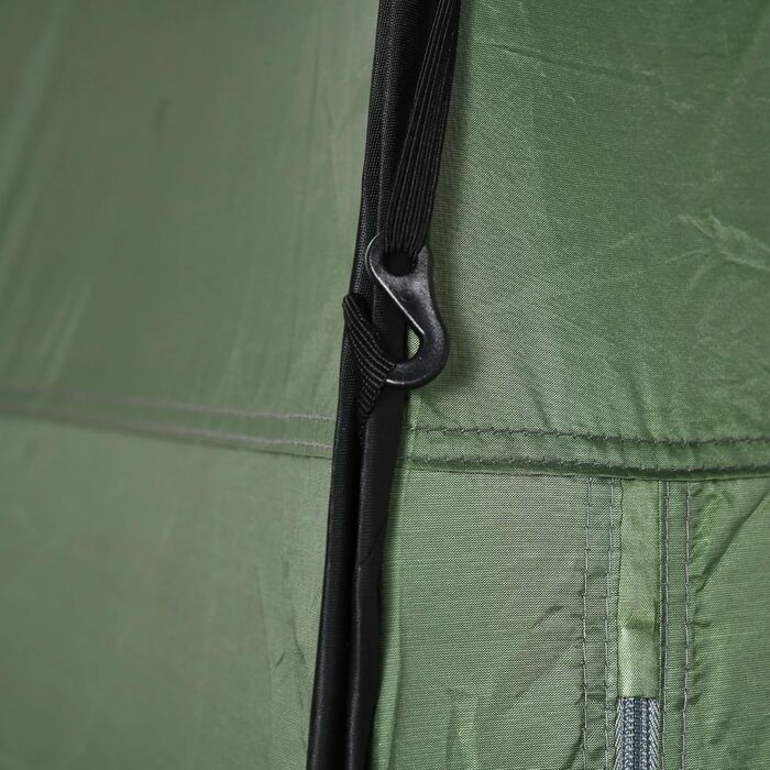Outsunny Pop-Up Camping Shower Tent & Toilet Privacy Shelter with Carry Bag - Portable Outdoor Changing Room & Shelter - 126x124x189cm