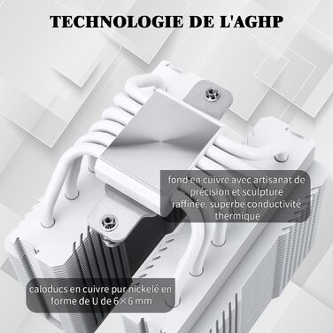 Thermalright Peerless Assassin 120 MINI White - Кулер для CPU з 6 heatpipes, 120mm вентилятором, для AM4/AM5/Intel LGA 1851/1700/1150/1151/1200/2011