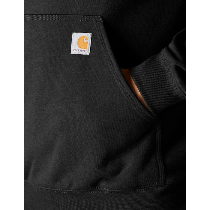 Світшот з капюшоном Carhartt Sleeve Logo для чоловіків, чорний, розмір S