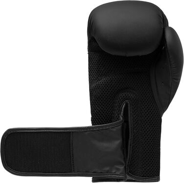 Боксерські рукавички Adidas Hybrid 25 - початкова модель (Чорний, 14 oz)