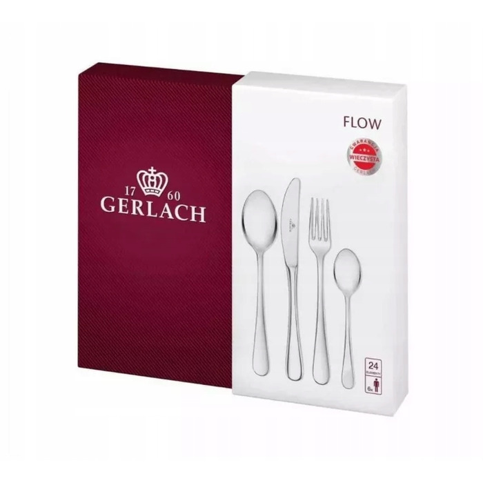 Набір столових приборів Gerlach FLOW, 24 предмети