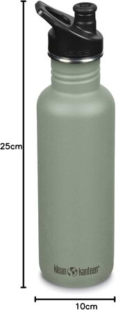 Klean Kanteen Classic Water Bottle 800 ml (Sea Spray)