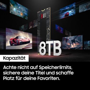 SSD Samsung 9100 PRO 2TB NVMe M.2 PCIe 5.0 – Швидкість до 14700 МБ/с, для геймінгу, відеомонтажу та AI