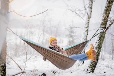 Гамак Amazonas Ultra-Light Silk Traveller XL: Легкий шовковий гамак для подорожей та гір, до 200 кг (295x150 см)