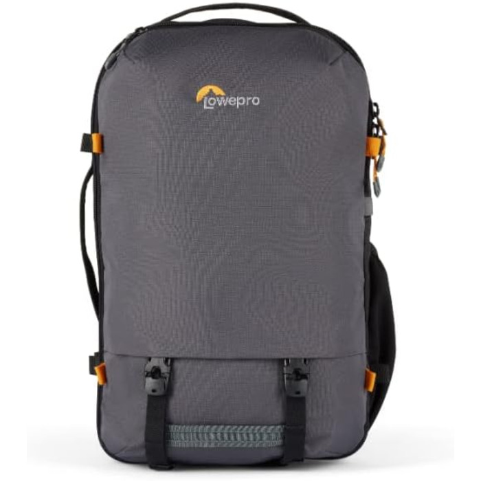 Рюкзак для камери Lowepro Trekker Lite BP 250 (Сірий), з винімним вкладишем, для бездзеркальних камер Sony Alpha 7, з системою кріплення аксесуарів