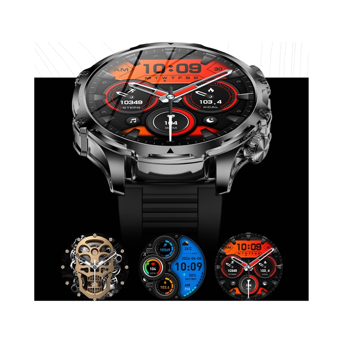 Чоловічий смарт-годинник NejtStyle у сріблястому кольорі