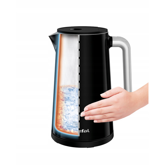 Електричний чайник Tefal KO851830, 1800 Вт, 1,7 л, чорний
