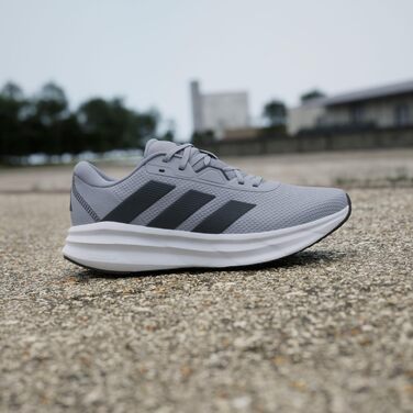 Чоловічі кросівки Adidas Galaxy 7, 43 1/3 EU, Halo Silver/Carbon/Core Black