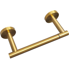 Тримач для туалетного паперу вінтажного стилю з латуні з кришкою – настінний, для зберігання рулонів у ванній кімнаті (оливкова бронза)