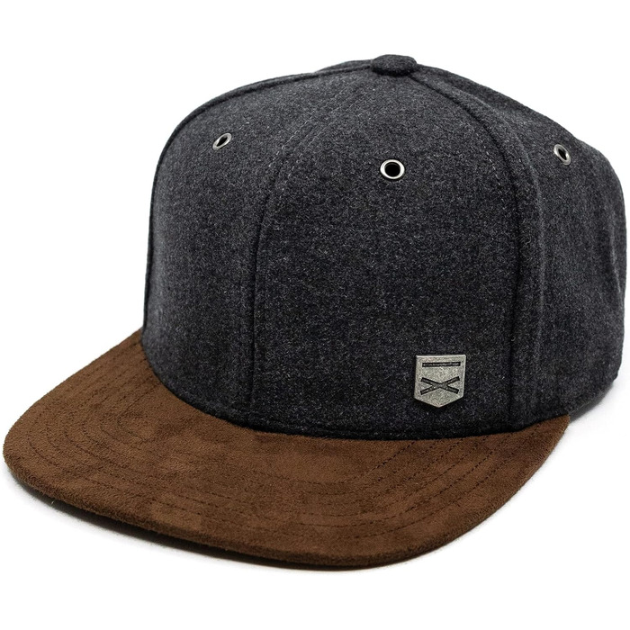 Кепка Snapback Casual Business Темно-сіра, універсальний розмір