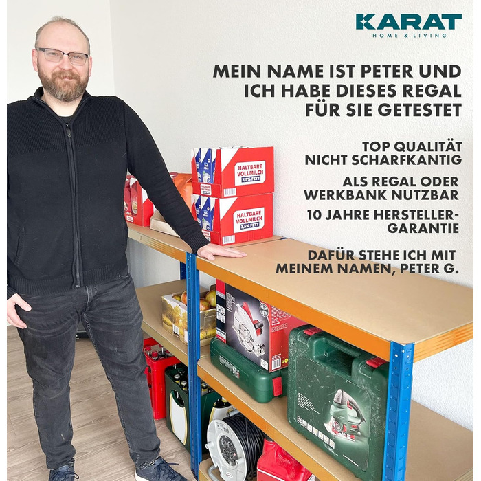 KARAT TitanRack Big Heavy-Duty Shelving Unit