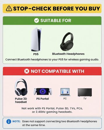 Bluetooth-адаптер Avantree C81-Gaming для PS5 з підтримкою aptX Adaptive, USB-C