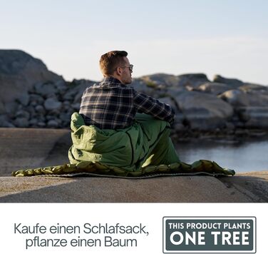 Легкий літній спальний мішок XL – 900г, компактний, з антизастрягаючим блискавкою – мумієподібний спальник для дорослих, для кемпінгу, трекінгу та байкпакінгу