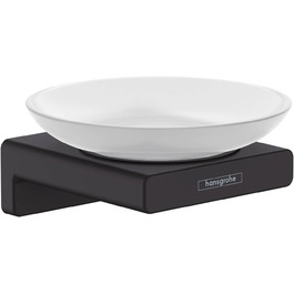 hansgrohe Soap Dish AddStoris, Soap Holder, Matte Black