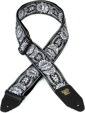 Гітарний ремінь Ernie Ball Jacquard Silver Orleans