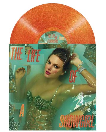 The Life of a Showgirl: Sweat and Vanilla Perfume Portofino Orange Glitter LP – Вінілова платівка