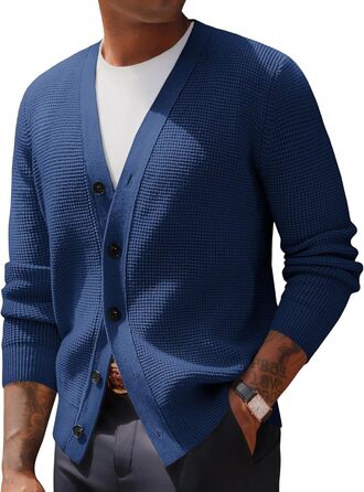 Чоловічий кардиган PJ PAUL JONES з в'язаним візерунком 