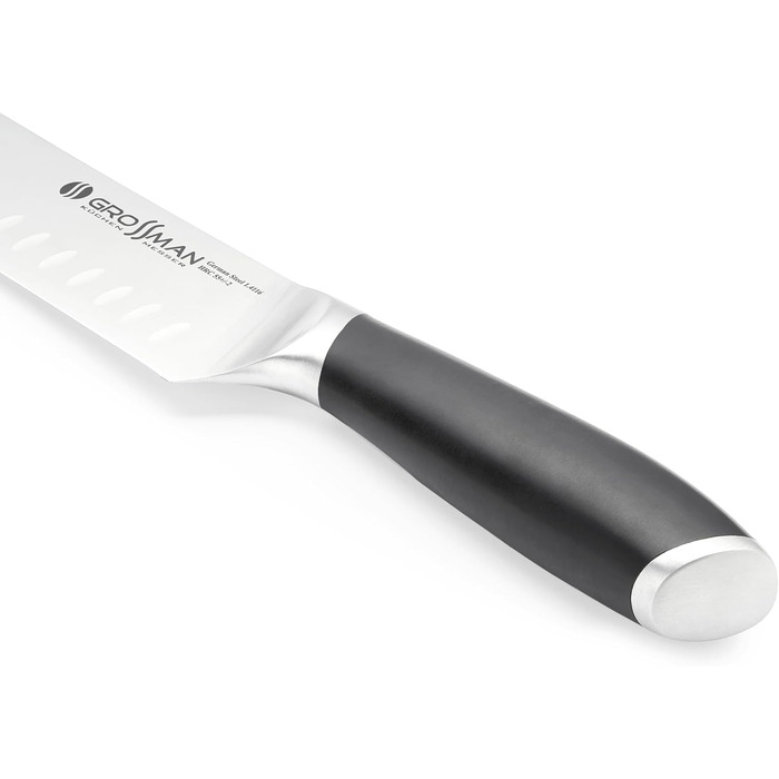 Ніж кухонний Grossman 110EP Santoku, 29 см, сталь, ергономічна ручка