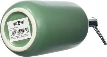 Дозатор для мила Allstar Olinda, керамічний, 500 мл, зелений