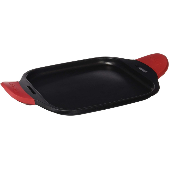 CASTEY IP45 Grill Pans, Aluminium, Black (35 cm)