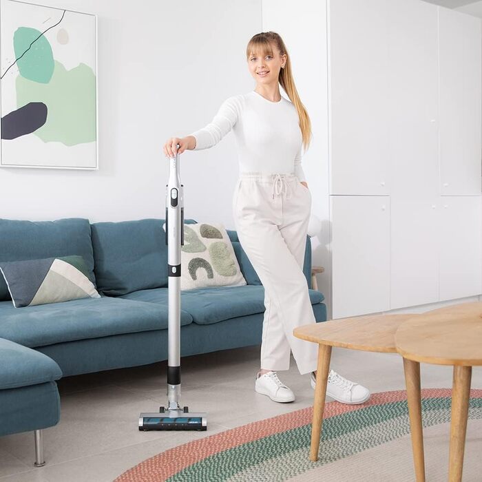 Вертикальний бездротовий пилосос Cecotec Scoba 2100 Jalisco: 210 Вт, 20 кПа, 45 хв роботи, моторне насадка Jalisco