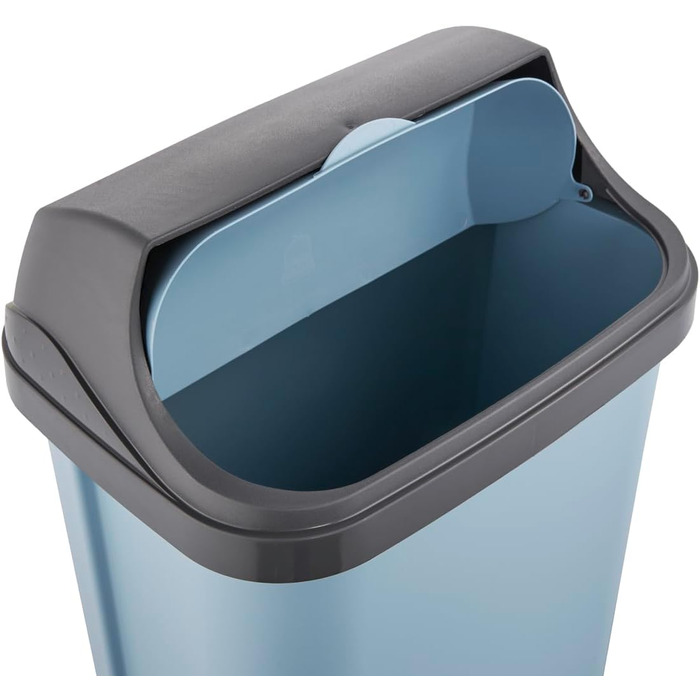 Відро для сміття з роликовим кришкою Keepeer Rasmus, світло-блакитний (Nordic Blue), 25 л