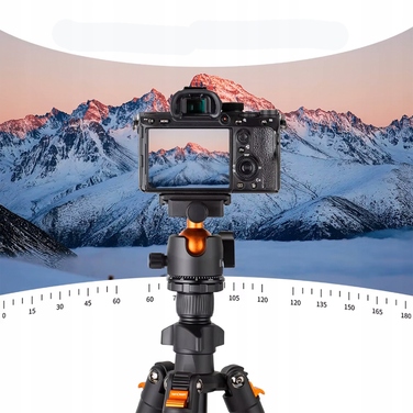 Професійний штатив K&F Concept, 160 см, чорний