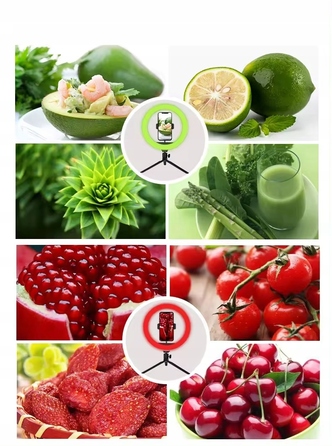 Кільцева LED-лампа 60W 35см з пультом та штативом 200см для макіяжу та YouTube