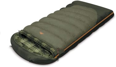 Спальний мішок Alexika Canada Plus – теплий, зручний, прямокутний, цілорічний для дорослих та сімей. Підходить для кемпінгу та відпочинку на природі за низьких температур (до -6°C). Розмір 230x100 см, з компресійним мішком.
