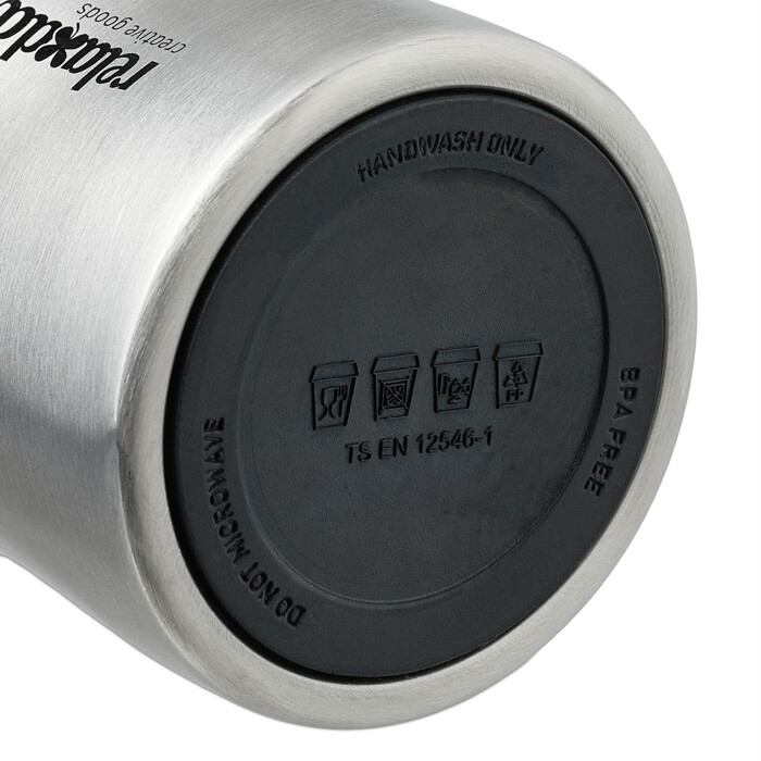 Relaxdays Stainless Steel Thermobecher (Thermos Cup) 500ml