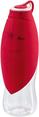 Складана пляшка для води HUNTER Outdoor з силікону, червона