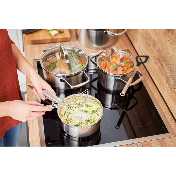 Міксер кухонний RÖSLE Gourmetbesen, нержавіюча сталь 18/10, 27 см, сріблястий