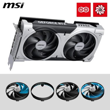 Відеокарта MSI GeForce RTX 5060 Ti Ventus 2X OC Plus 16GB GDDR7, PCIe 5.0