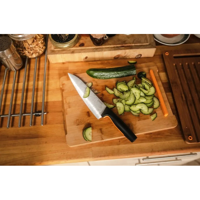 Набір ножів у підставці Fiskars Functional Form, 5 предметів
