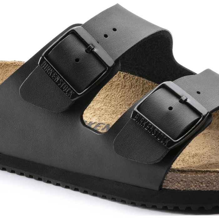 Шльопанці Birkenstock Arizona Birko-Flor чорні, 38 EU (унісекс)