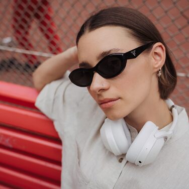 Бездротові Bluetooth-навушники Teufel REAL Blue NC 3 Over-Ear з активним шумозаглушенням ANC, Pearl White