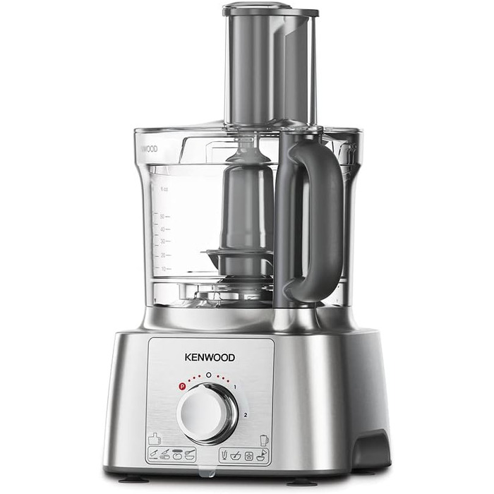 Кухонний комбайн Kenwood MultiPro Express 1000 Вт, чаша 3 л, блендер 1,5 л, соковижималка, насадки для нарізки, Express Serve