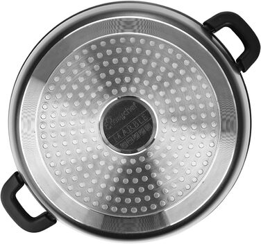 Набір каструль CosyChef Leia 28 см, 2 шт., з антипригарним покриттям та скляною кришкою, для всіх типів плит, індукційна, PFOA-free